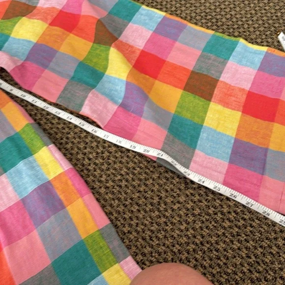 NWT Boden plaid pants 6 petite - Picture 5 of 5